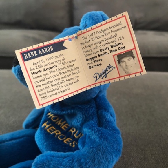 Vintage Salvino's Bammers Home Run Heroes Hank Aaron Dodger Stadium Limited Ed - Picture 9 of 10